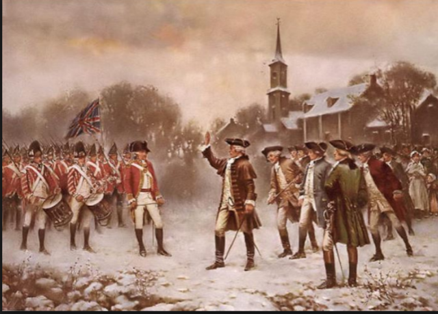 "Shot heard around the World"