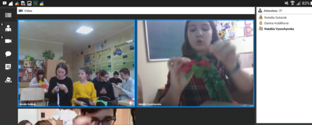 Master class "Flower Poinsettia"