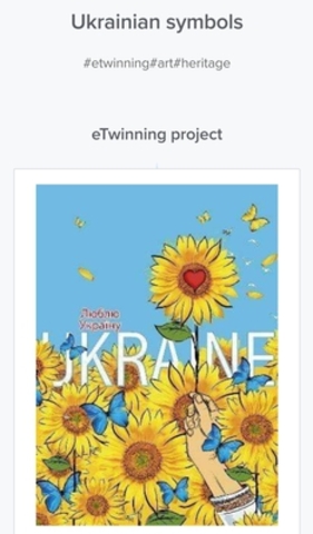 We made Sutori presentation about  Ukrainian Cultural Symbols