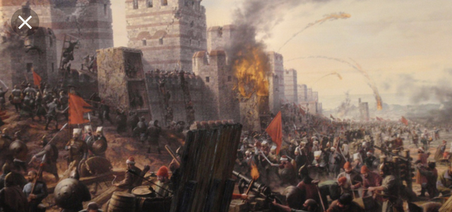 Fall of Constantinople to the Ottoman Turks (Official end to Byzantines)