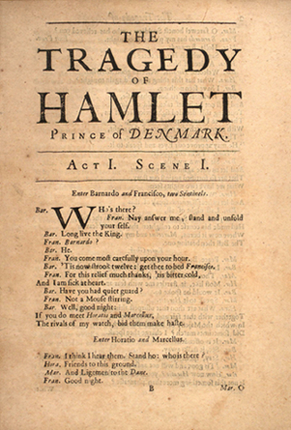 "Hamlet" is Written