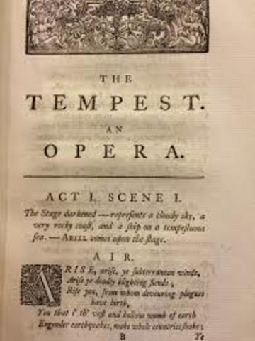 Shakespeare Composes His Last Plays