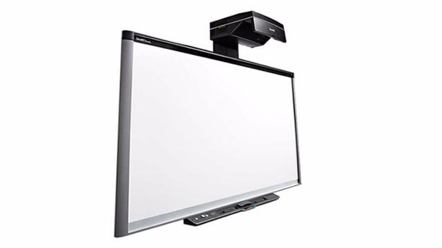 First SMART board whiteboard