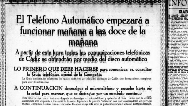 Se automatiza el servicio telefónico en Bogotá