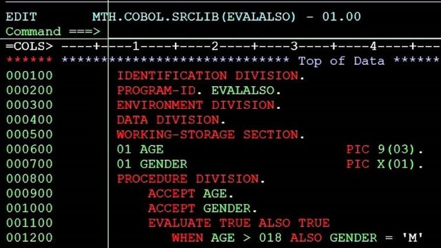 COBOL (COmmon Business-Oriented)