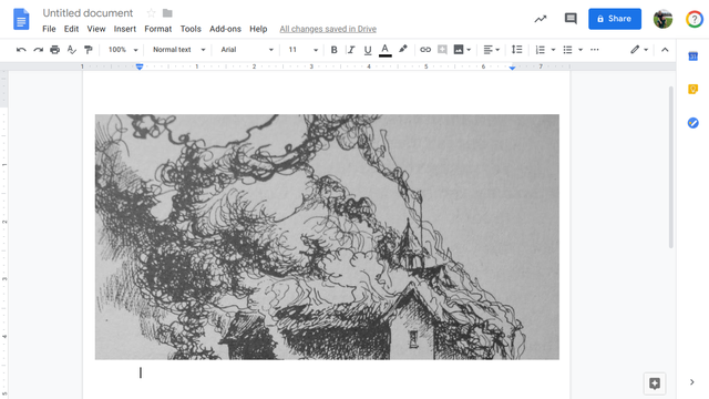 The first Globe Theatre burns down