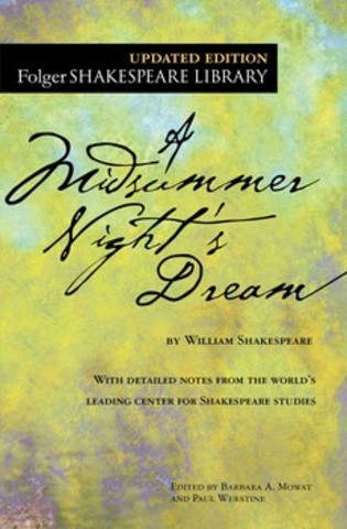 Shakespeare starts writing a MIdsummer's Night's Dream