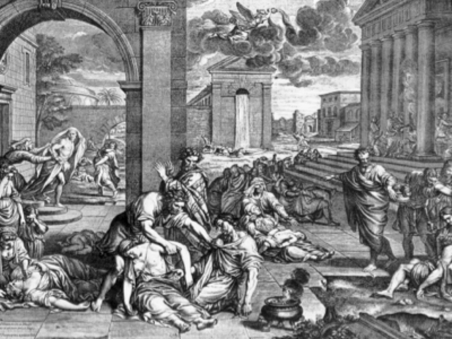 Plague shuts down the Theaters