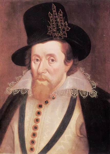 King James VI of Scotland ascends to the throne