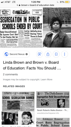 Brown v board