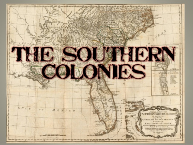 Southern colonies