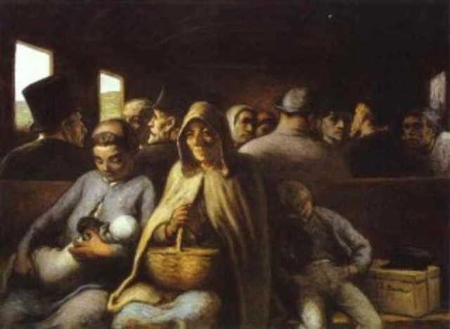 El vagó de tercera - Daumier
