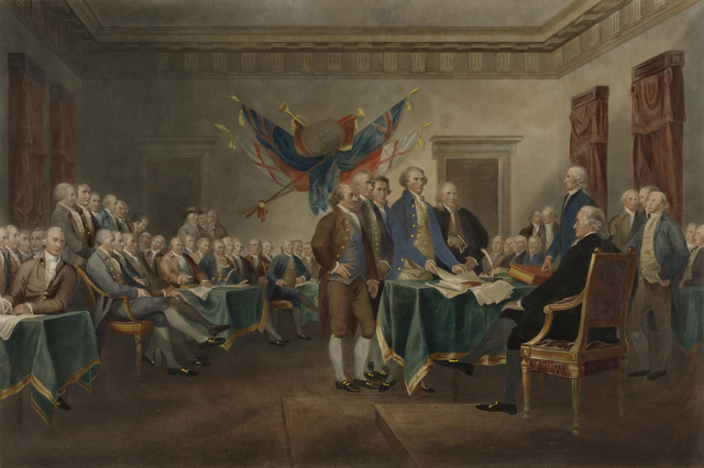 The Declaration of Independence is Adopted