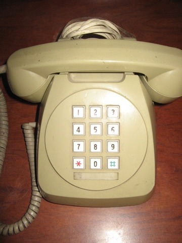 El teclado en el teléfono