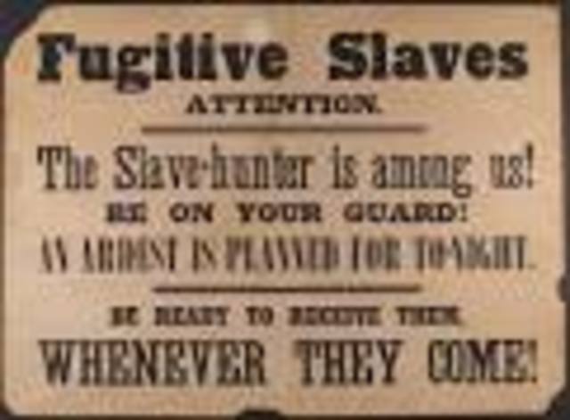 Fugitive Slave Act is made