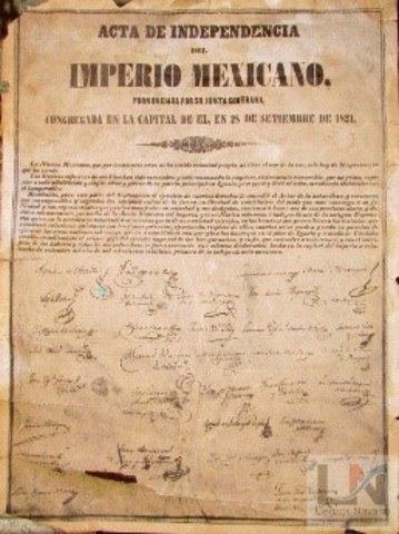 Se promulga el Acta de Independencia