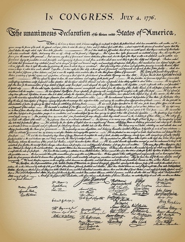 The Declaration of Independence