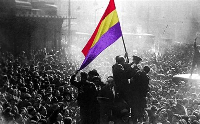 Proclamación de la II República.