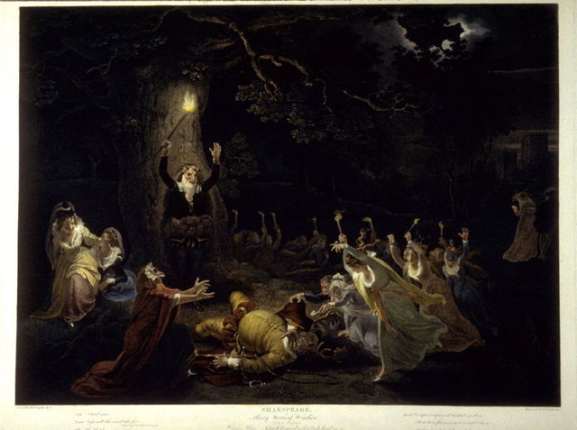 Queen Elizabeth I sees Shakespeare's Plays