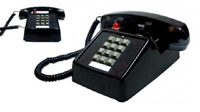 Teléfono fijo con botonera