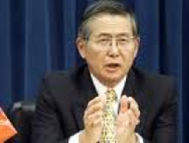 Alberto Fujimori resigns as president of Peru