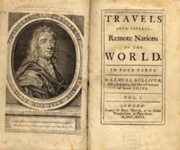 Jonathan Swift's GULLIVER'S TRAVELS published