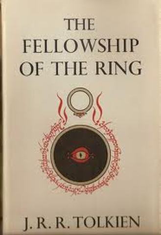 J.R.R. Tolkein's LORD OF THE RINGS published