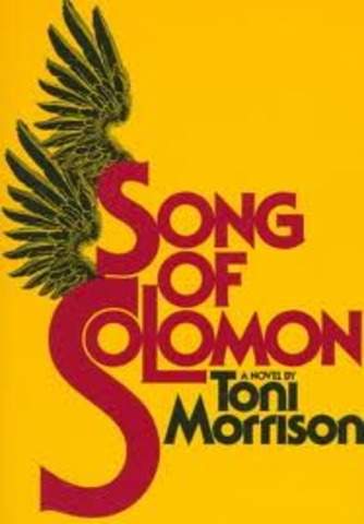 Toni Morrison's SONG OF SOLOMON published