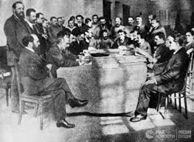 Formación del Soviet de Petrogrado