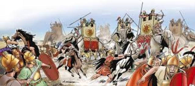 Los romanos acaban con los griegos