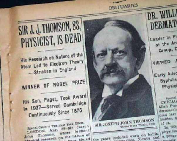 The death of Thomson