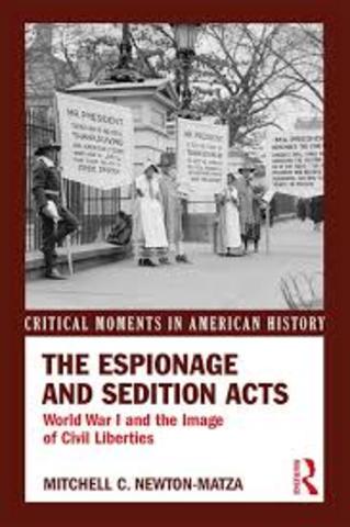 Espionage and Sedition Acts (WWI)