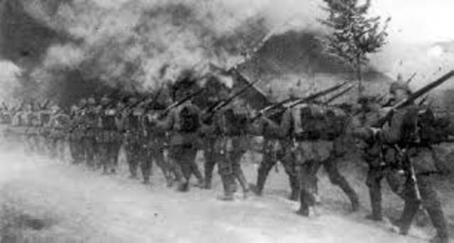 Alemania conquista Belgica