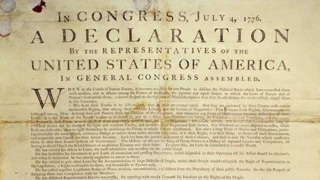 The Declaration of Independence