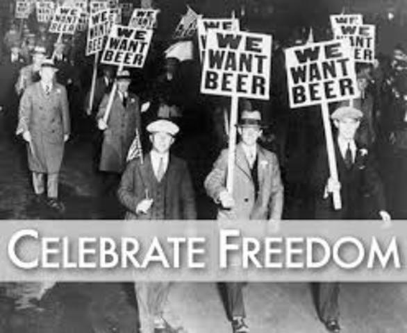 Proposition of 21st Amendment