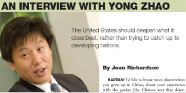 Yong Zhao: Education in the Age of Globalization