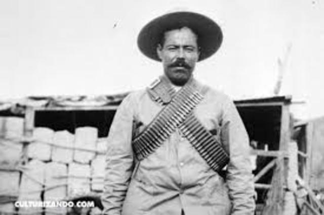 Pancho Villa  joins the revolution