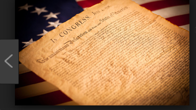 adoption of declerationof endependence