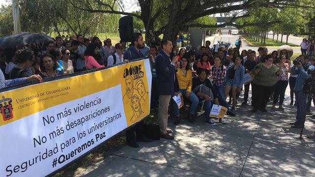 PARAN LABORES DE PROTESTA POR DESAPARICIÓN DE ESTUDIANTES