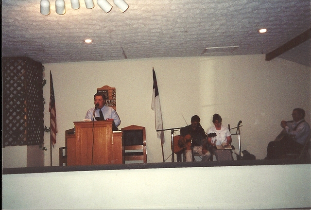 Bro. Edward "Buddy" Turpin Sharing the message