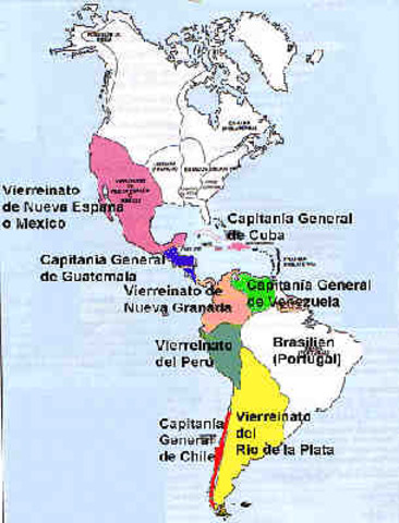 Independencia de las colonias Americanas
