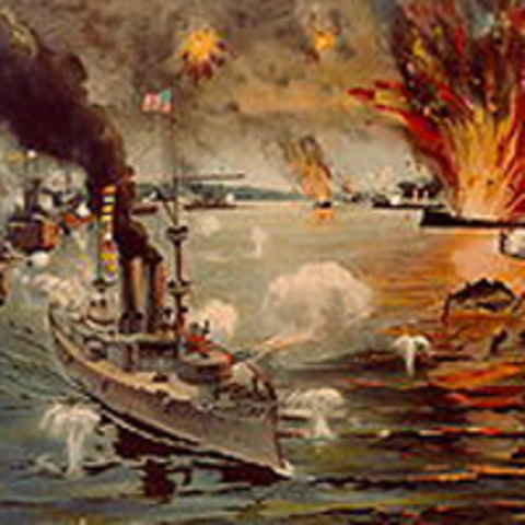 First Peace Treaty for the Spanish-American War (cause of P-A War)