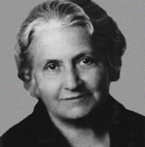 María Montessori.