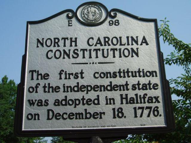 The 1776 North Carolina Constitution