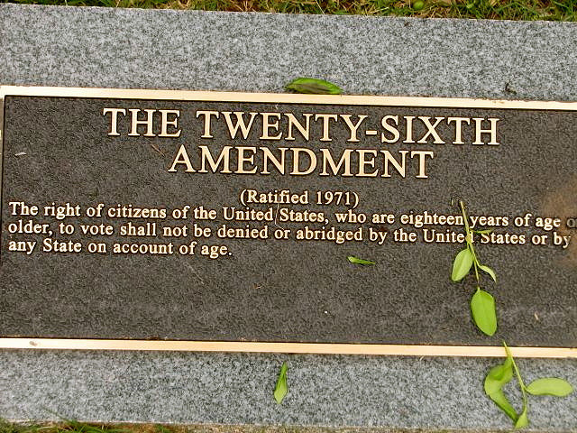 The Ratification of the Twenty-Sixth Amendment