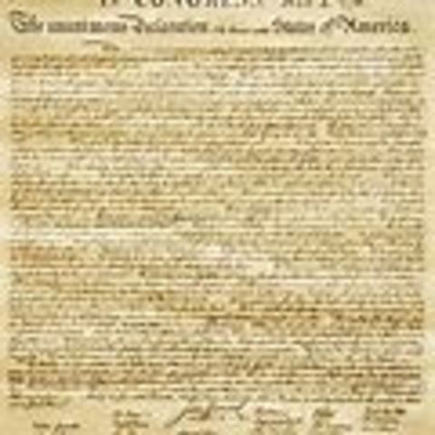 Decleration of Independence