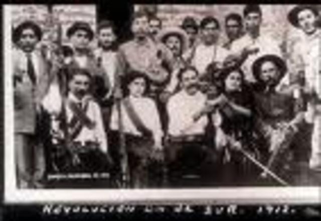 Beggining of Mexican Revolution