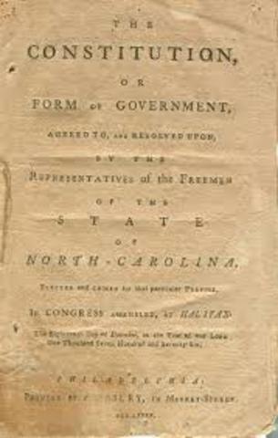 1776 North Carolina Constitution
