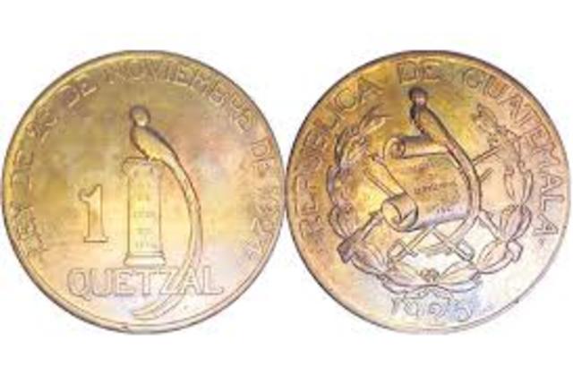 Primera Moneda en Guatemala