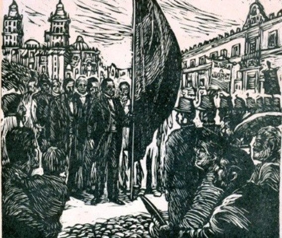 Toma de Querétaro por los republicanos.